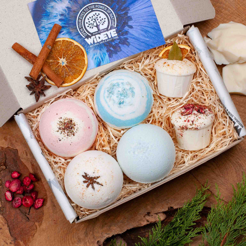 Festive Mixed Bath Bomb Gift Box